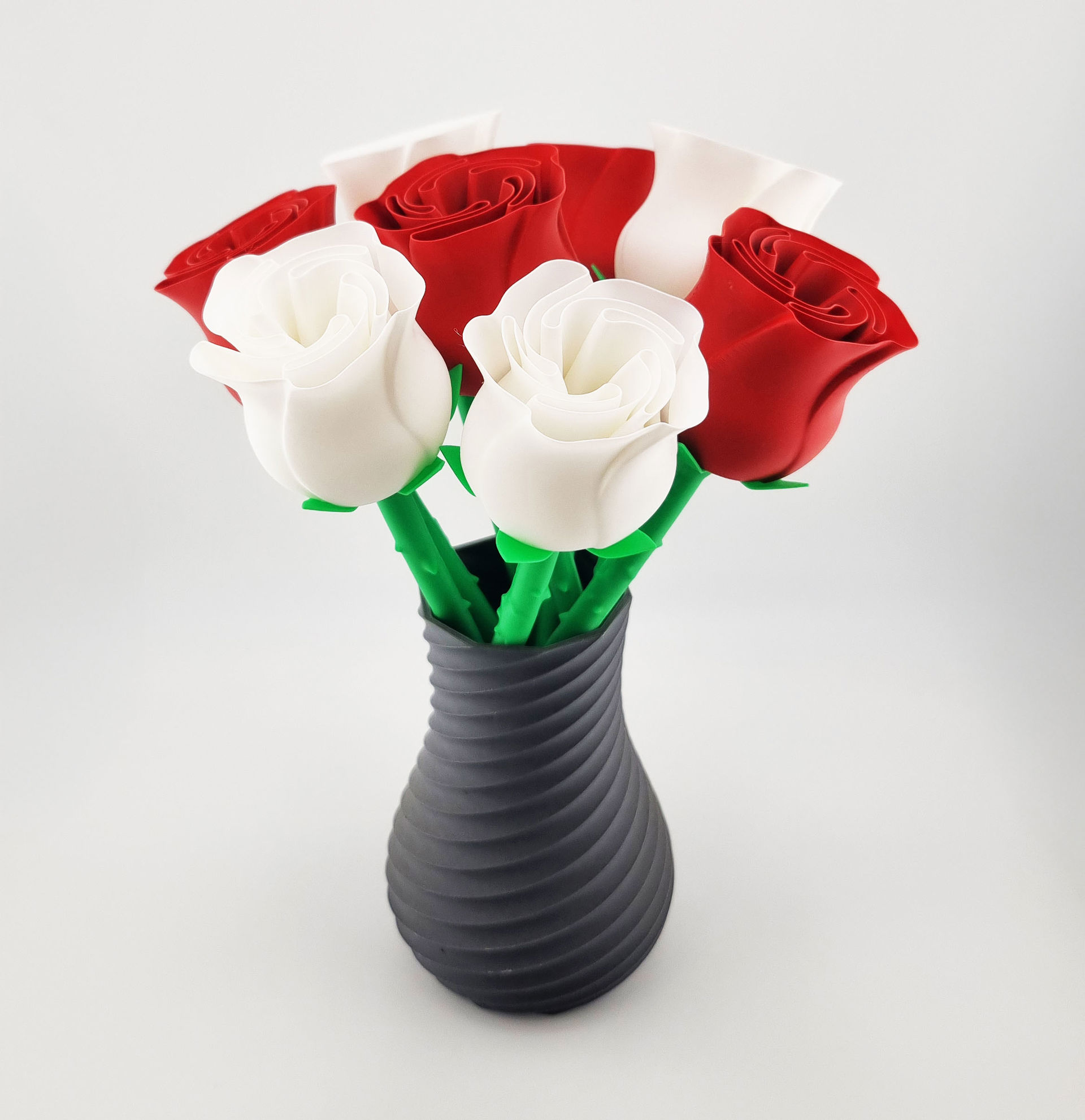 Buket roser i en vase